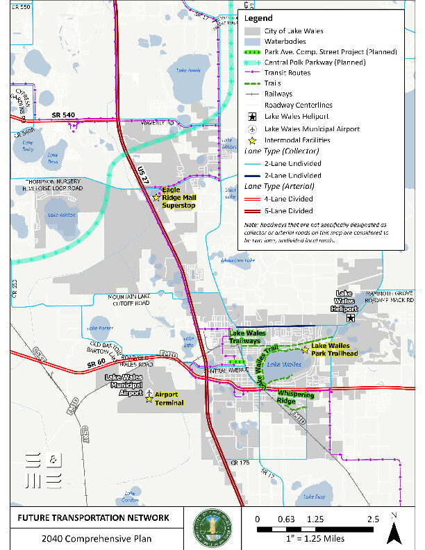 Future Transportation Maps Show Course of New Parkway Through Lake ...