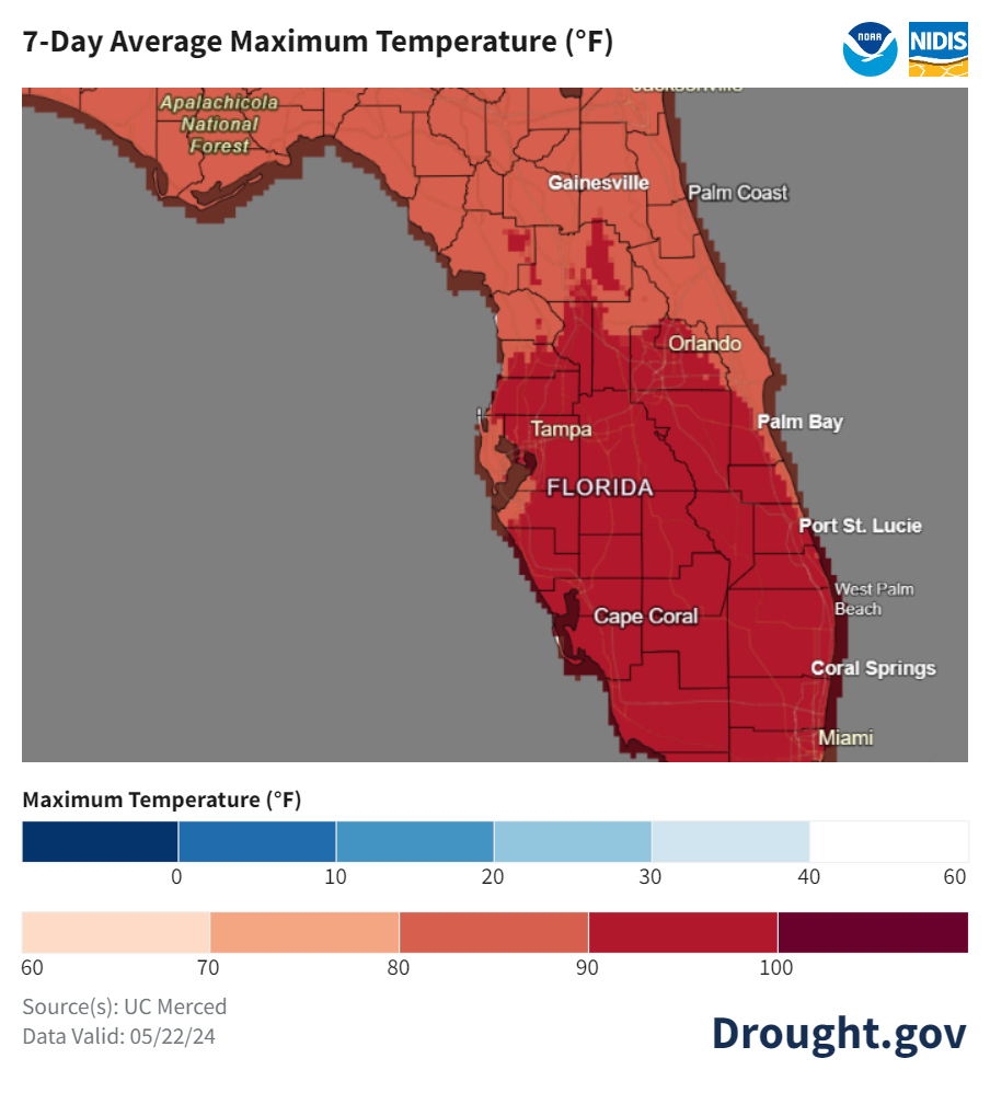 Drought, Heatwave, Burn Ban Lead Area into Start of Hurricane Season ...