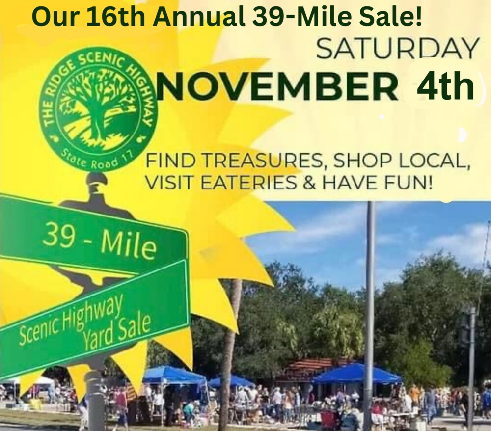 Annual 39 Mile Yard Sale Happens November 4